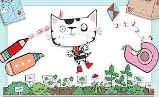 Wussywat the Clumsy Cat S01E14 Lost