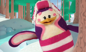 Penguin In The Forest