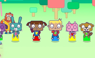 Six Little Kewpets Jumping Up And Down