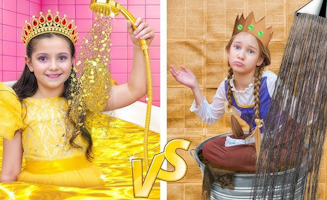 Rich Princess Vs Broke Princess