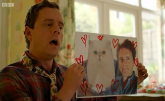 Waffle The Wonder Dog S01E49 Waffle The Cat Sitter