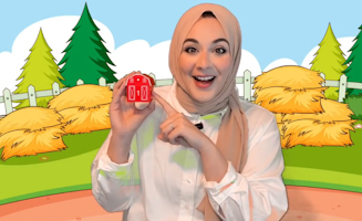 Arabic Learning For Babies And Toddlers - Animals Numbers Colors