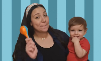 Baby Learning First Words And Nursery Rhymes