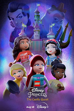 دانلود کارتون LEGO Disney Princess: The Castle Quest 2023