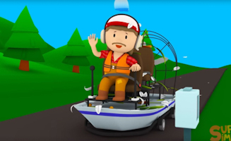 Horaces Floating Hovercraft