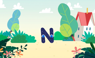 Como And English - Learn Alphabet N