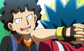 Beyblade Burst S01E08 A Powerful Opponent! Hyper Horusood!