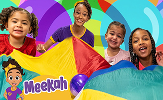 Meekah Plays Parachute Game With New Friends