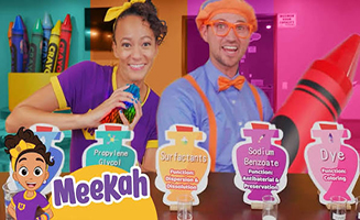 How To Make Crayon Colors Blippi And Meekah Learn About Colors