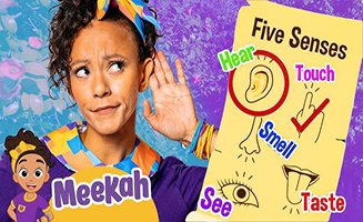 Meekah Learns The 5 Senses At Outdoor Playground