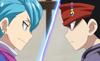 Beyblade Burst S01E18 Team Battle! It's Off the Hook!