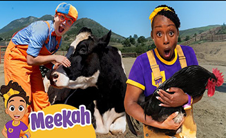 Blippi And Meekah Feed Big And Small Animal Friends