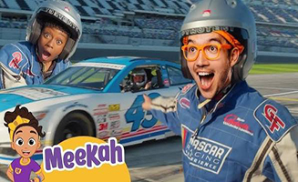 Blippi And Meekahs Nascar Race