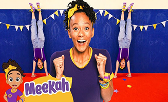 Blippi And Meekahs Morning Stretch Routine With An Olympic Gymnast