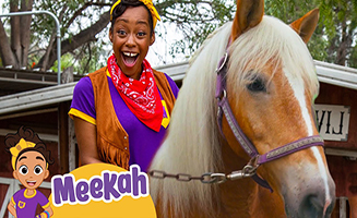 Meekah Goes Horseback Riding At The Equestrian Center