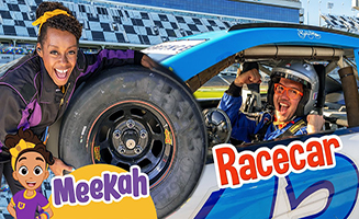 Blippi And Meekah Learn To Be Racecar Drivers At The Nascar Track