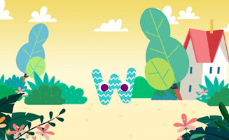 Como And English - Learn Alphabet W