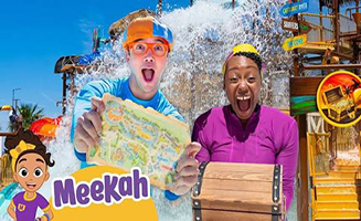 Water Park Treasure Hunt With Blippi And Meekah