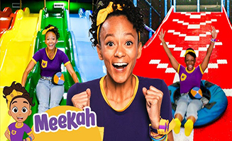 Meekah Slides And Climbs