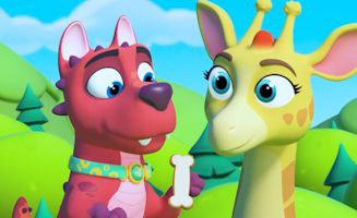 Kangaraffes Bounce-Uhr