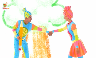Colours Drawing And Fun Dances With Tipa And Tupa
