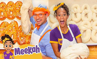 Blippi And Meekahs Pretzel Party