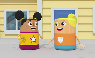 Beas Block S01E16 Backyard Block Games - Birthday Bea