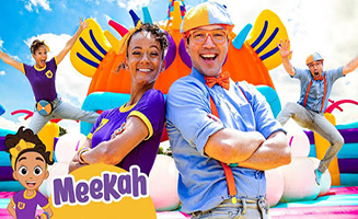 Blippi And Meekahs Underwater Bouncy Castle Party