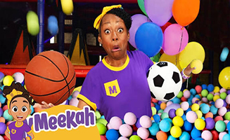 Meekah Plays Sports At Kids World