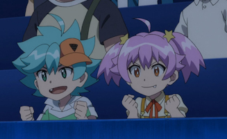 Beyblade Burst S01E33 Mega Flames! Dual Sabers