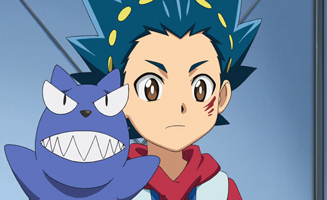Beyblade Burst S01E07 The Flash Launch! It's Crazy Fast!