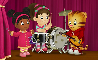 Daniel Tigers Neighborhood S06E14 Daniel and Max Ask to Play - Daniel Plays at the Music Shop