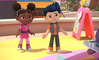 Kiya and the Kimoja Heroes S01E23 The Chair of Honour - Acrobrats Fun House