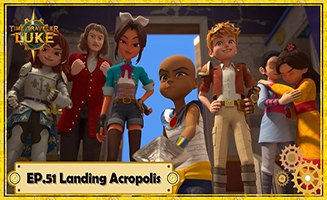 Time Traveler Luke S01E51 Landing Acropolis
