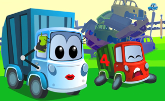 Five Little Garbage Trucks