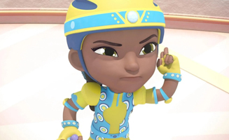 Kiya and the Kimoja Heroes S01E16 Primadonnas Bodyguards - The Squish Bouncer Bandit