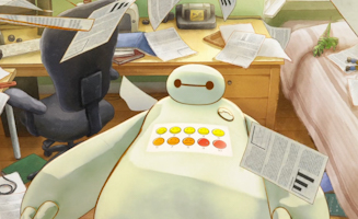Baymax and Mochi S01E03 Messy Room