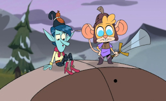 Badjelly S01E09 A Storm on Bearded Mountain