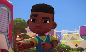 Kiya and the Kimoja Heroes S01E25 Daddy Jos Dance Down - The Groovier Mover