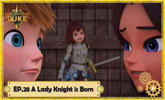 Time Traveler Luke S01E28 A Lady Knight is Born