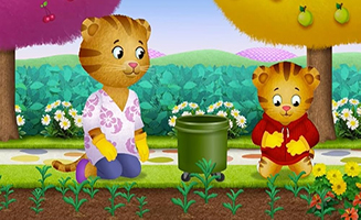 Daniel Tigers Neighborhood S06E10 Grandpere Sleeps Over - Tea Party at the Castle