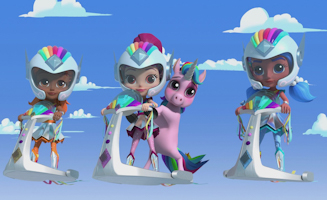 Rainbow Rangers S02E11 Frozen Falls - Got Silk