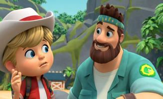 Dino Ranch - Island Explorers S01E01 Jon and the Giant Croc