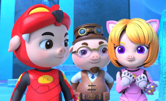 Kung Fu Pork Choppers S01E09 Shimmer Town