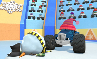 Blaze and the Monster Machines S08E11 The Snow Sea Sky Race