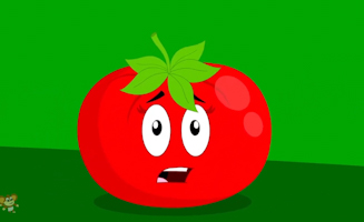 Ten Little Vegetables Jumping On The Bed