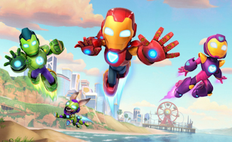 Iron Man and His Awesome Friends S01E12 Iron Hulk and the Bees - Fly Away Iron Friends