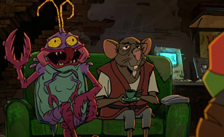 Tales of the Teenage Mutant Ninja Turtles S01E07 Raph vs Water