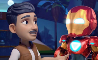 Iron Man and His Awesome Friends S01E13 The Iron Friends Go Camping - Swarm and Bugs Go to a Concert