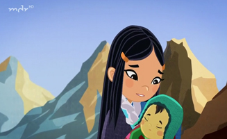 Im Schneesturm Uber Den Himalaya